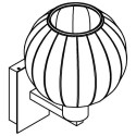 PSM Lighting Noella 4590.U.SH Wall lamp