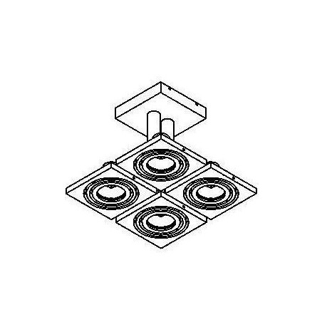 PSM Lighting Calypso 973.Es50 Ceiling Lamp