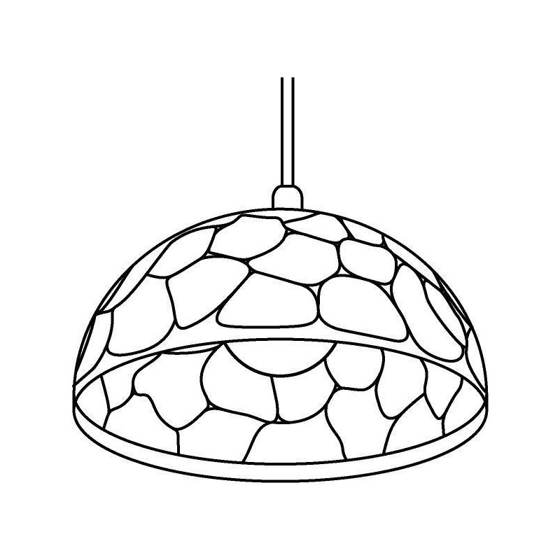 PSM Lighting Rocky 1422 Suspension Lamp