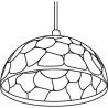PSM Lighting Rocky 1422 Suspension Lamp