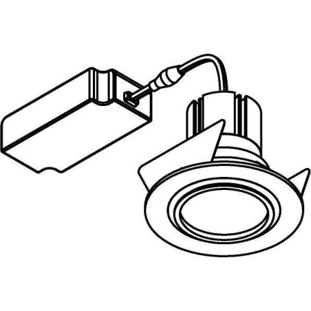PSM Lighting Nova 666.10023 Recessed Spot