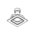 PSM Lighting Ø80 System Cashero.Es50 Recessed Spot