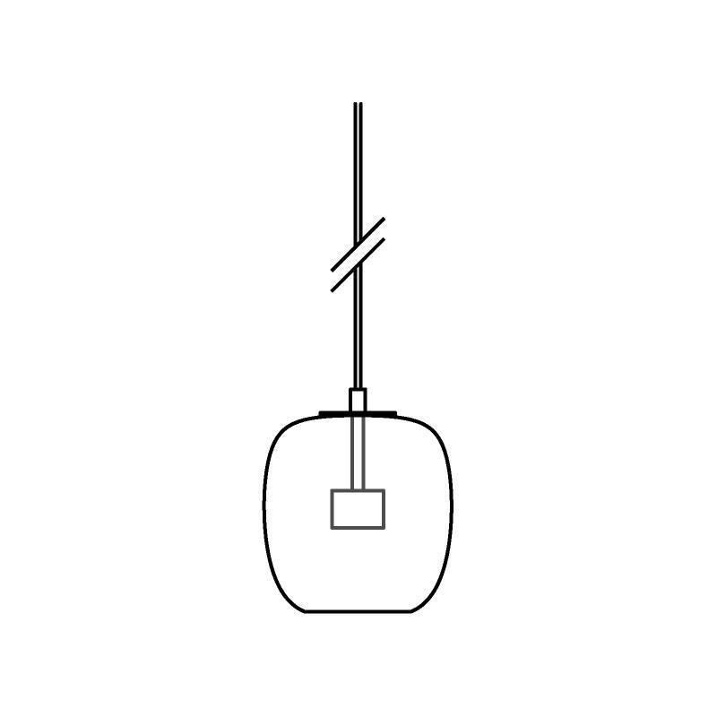 PSM Lighting Moby Deco 3992.E.XTM.TR.16 Suspension lamp