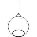PSM Lighting Moby Sh 4968.B.E27.Sh Suspension Lamp