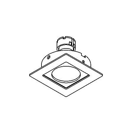 PSM Lighting Square Click System Casroma.Es50 Recessed Spot