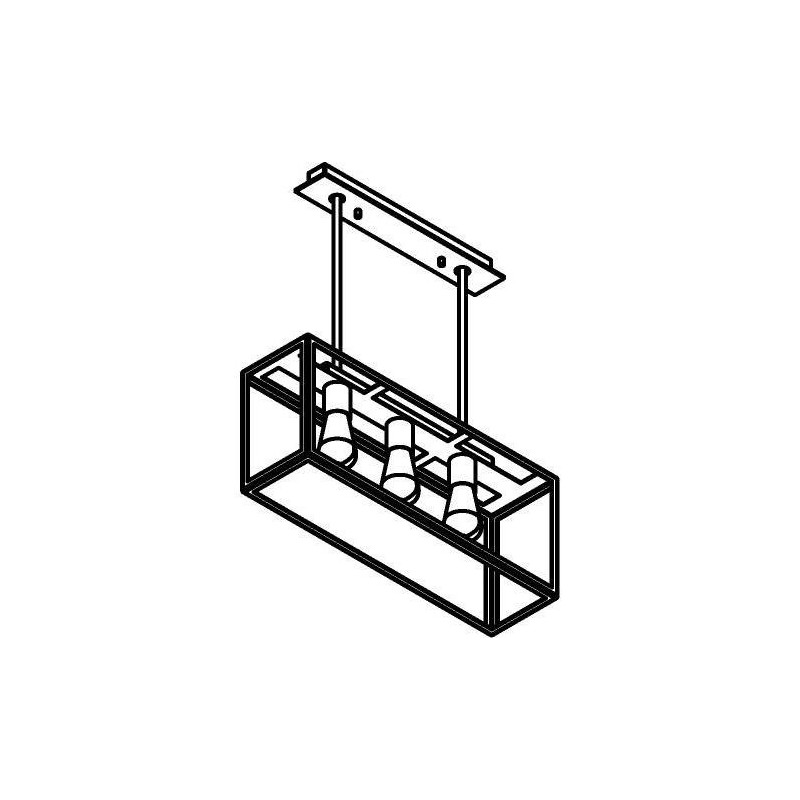 PSM Lighting Tavolo 5104.3X.So Suspension Lamp