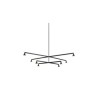 Trizo Austere-Chandelier 2X RF 75 suspension lamp
