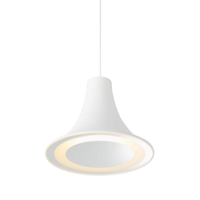 Trizo Sirens SU frosted glass big mirror + edge mirror 265 suspension lamp