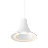 Trizo Sirens SU frosted glass big mirror + edge mirror 265 suspension lamp