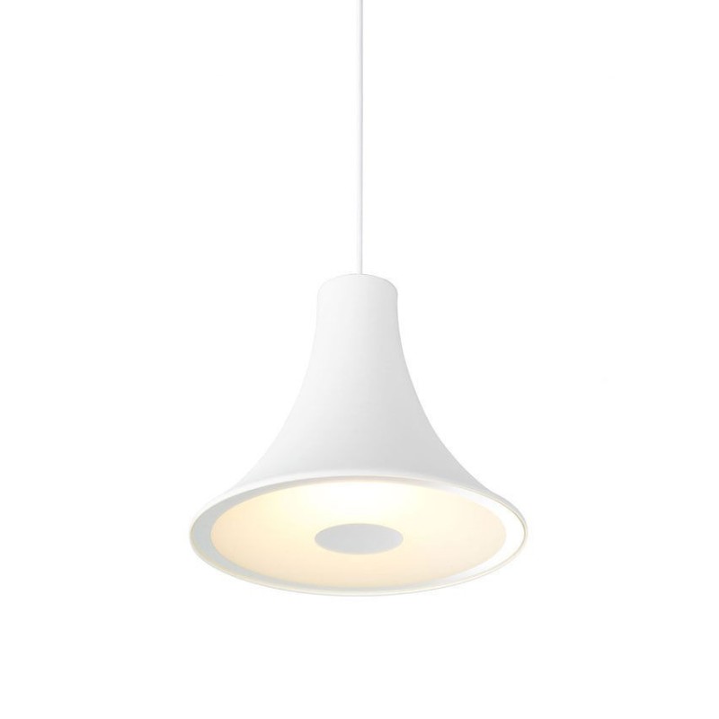Trizo Sirens SU frosted glass small mirror + edge mirror 210 suspension lamp
