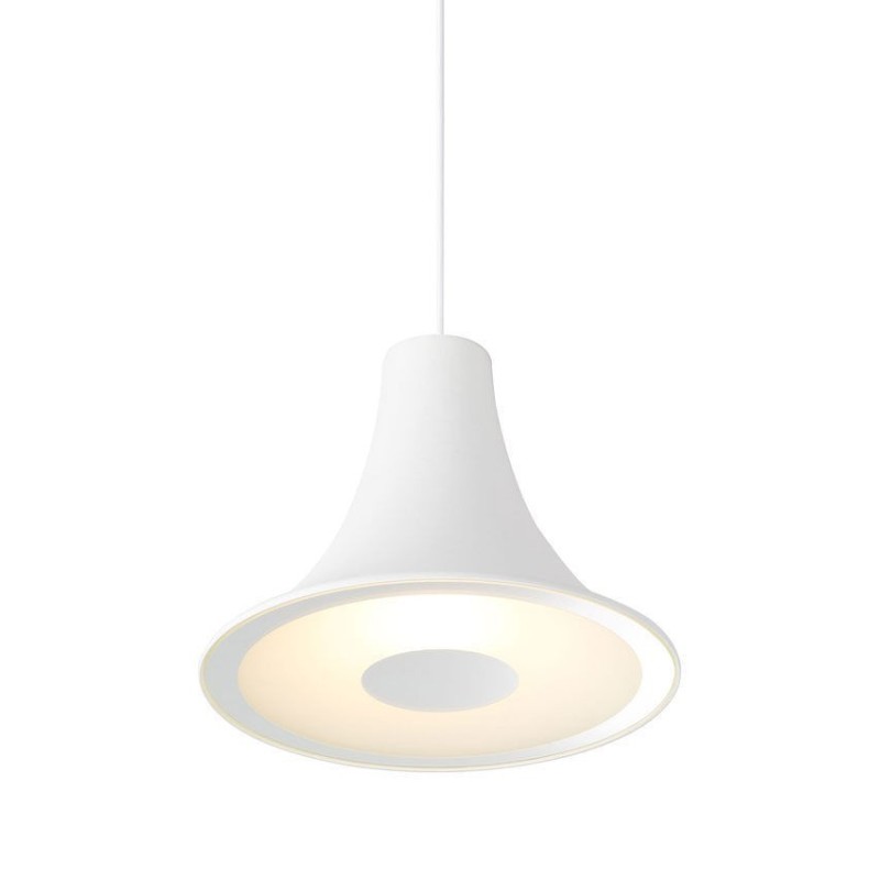 Trizo Sirens SU frosted glass small mirror + edge mirror 265 suspension lamp
