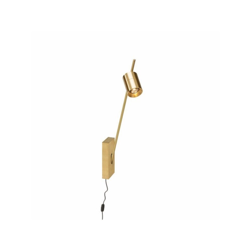 Trizo Aude-Wall L plug with honeycomb wall lamp