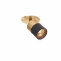Trizo21 Audette-Duo in with honeycomb ceiling lamp