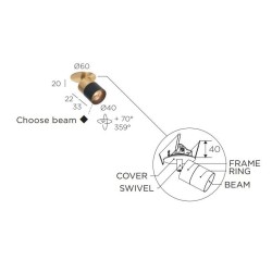 Trizo Audette-Duo in C with honeycomb ceiling lamp