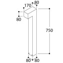 TAL BERNARD 750 garden pole