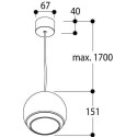 TAL BERRIER NXT suspension lamp