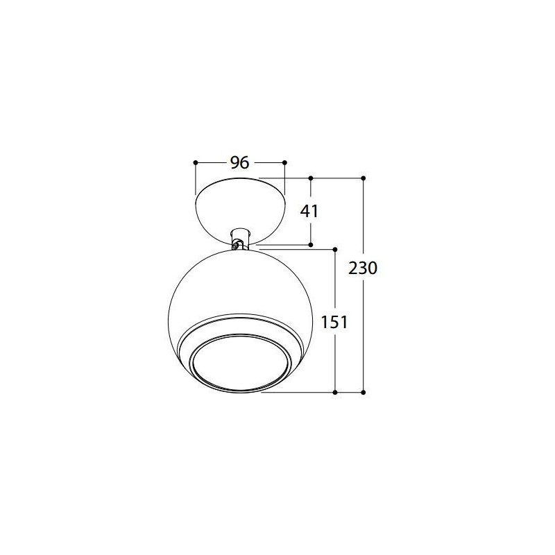 Tal Lighting BERRIER NXT Ceiling Mounted Deckenlampe