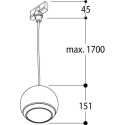 TAL BERRIER NXT SUSPENDED TRACK track lighting