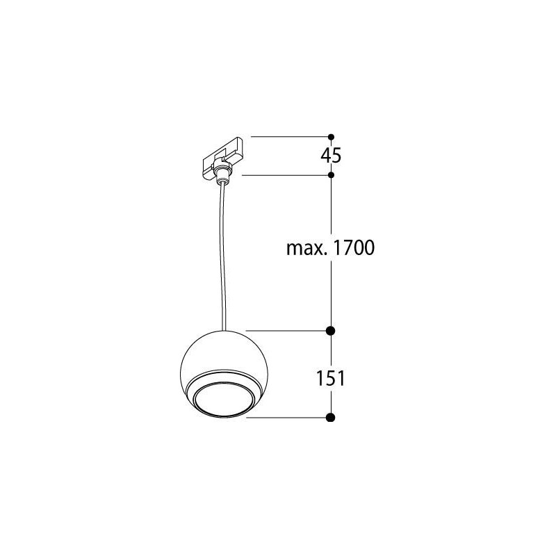 Tal Lighting BERRIER NXT SUSPENDED TRACK Schienenleuchte