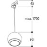 Tal Lighting BERRIER SUSPENSION NXT TRACK Schienenleuchte