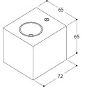TAL BLOX DOWN MAINS DIMM wall lamp