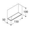 Tal Lighting BOA CEILING MOUNTED LED MAINS DIMM Deckenlampe