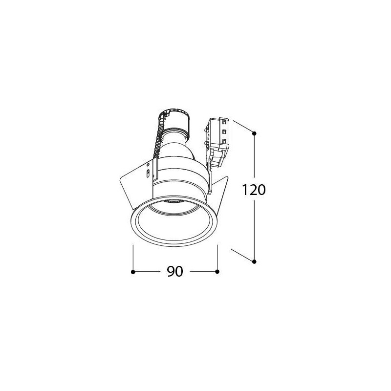 Tal Lighting CEDRUS GU10 LEAF Einbaustrahler