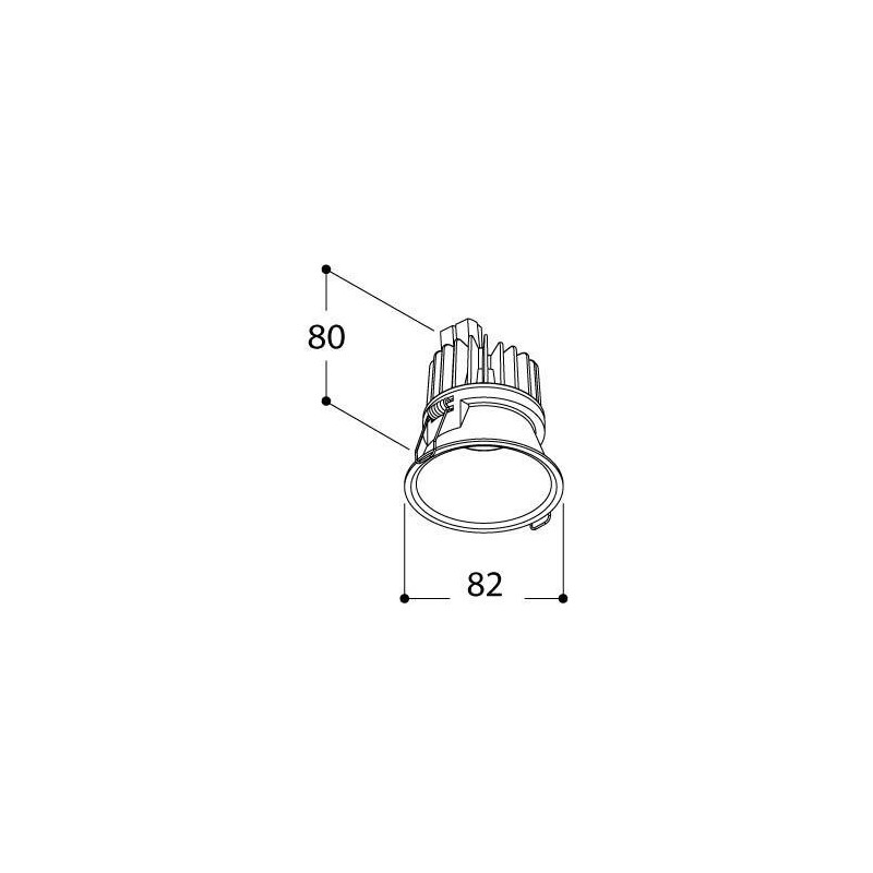 Tal Lighting CEDRUS QUANTUM TORSION Einbaustrahler