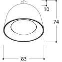 TAL CONE JUNIOR SURFACE MOUNTED M10 ceiling lamp