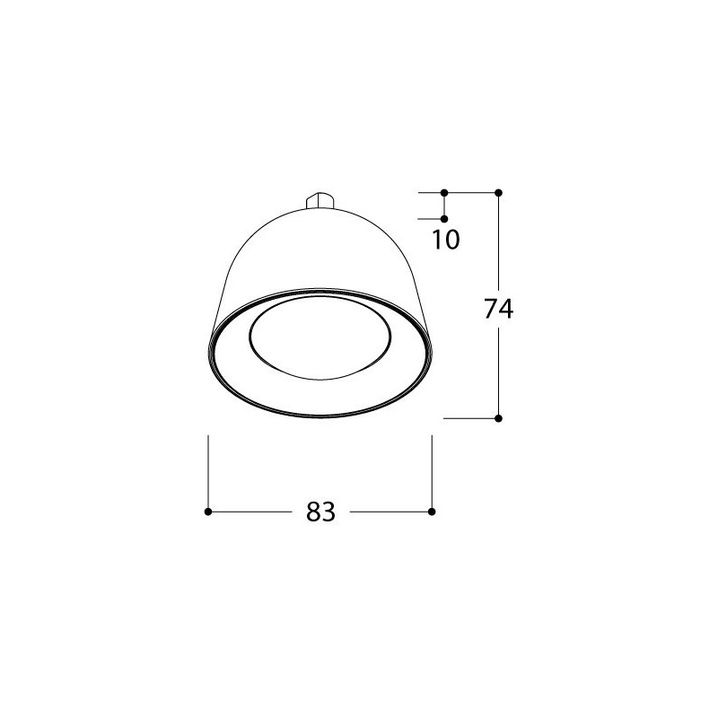 Tal Lighting CONE JUNIOR SURFACE MOUNTED M10 Deckenlampe