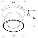 TAL CONE JUNIOR SURFACE MOUNTED WC ceiling lamp