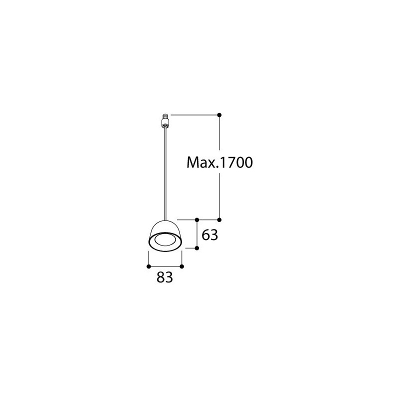 Tal Lighting CONE JUNIOR SUSPENSION M10 Hängelampe