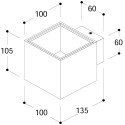 TAL DART wall lamp