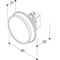 TAL DIABOLO SMALL CI MAINS DIMM for wall box wall lamp