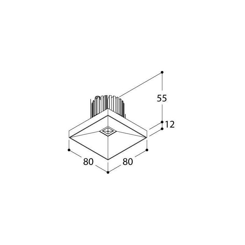 Tal Lighting DICE EXO LEAF Einbaustrahler