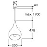 Tal Lighting DIMITRI E27 Hängelampe