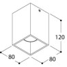 Tal Lighting DJANGO FIXED GU10 Deckenlampe