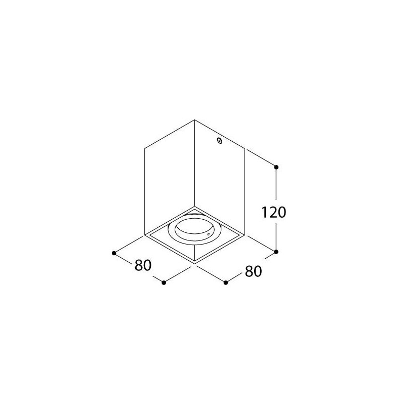 Tal Lighting DJANGO ORIENTABLE GU10 Deckenlampe