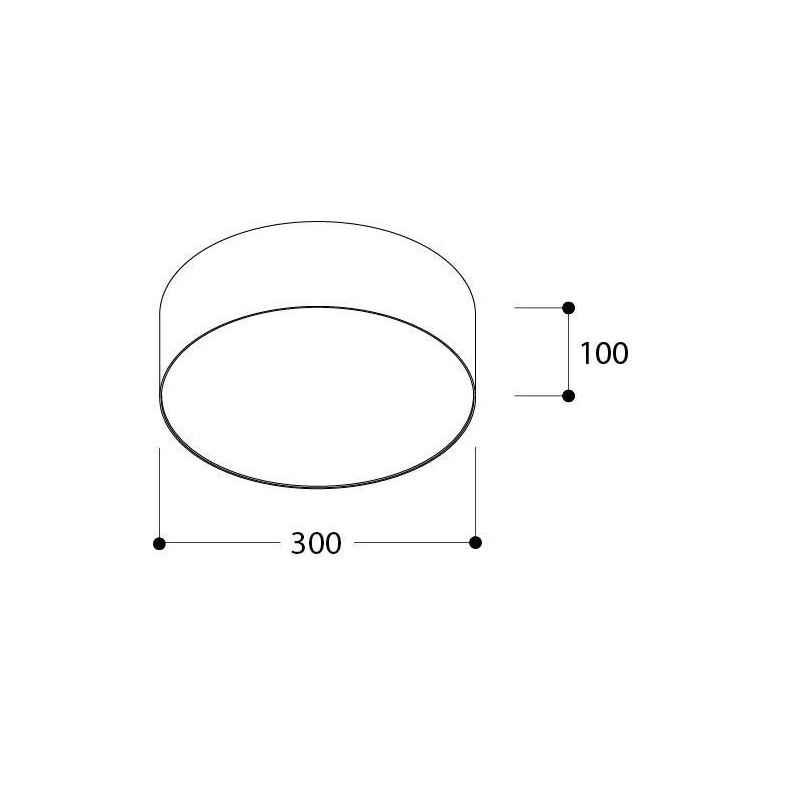 Tal Lighting FABIAN SM LED 300 DIMMABLE Deckenlampe