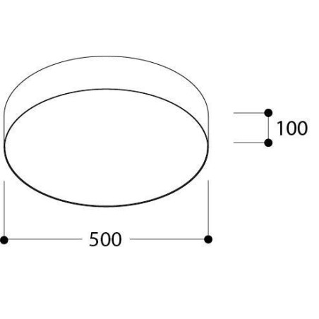 TAL FABIAN SM LED 500  ceiling lamp