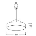 TAL FABIAN SUSP LED 400 DIMMABLE  suspension lamp