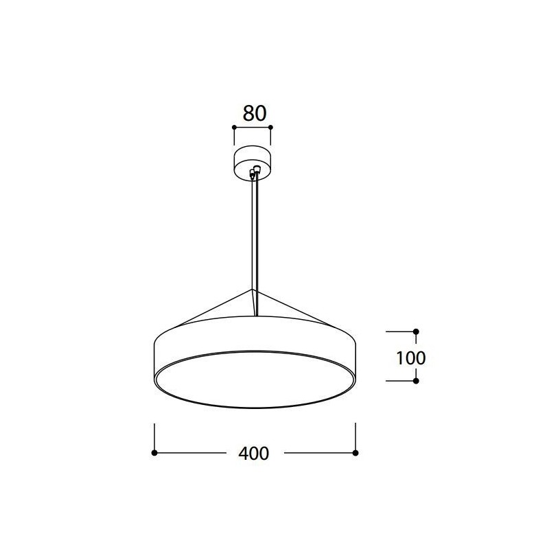 Tal Lighting FABIAN SUSP LED 400 DIMMABLE Hängelampe