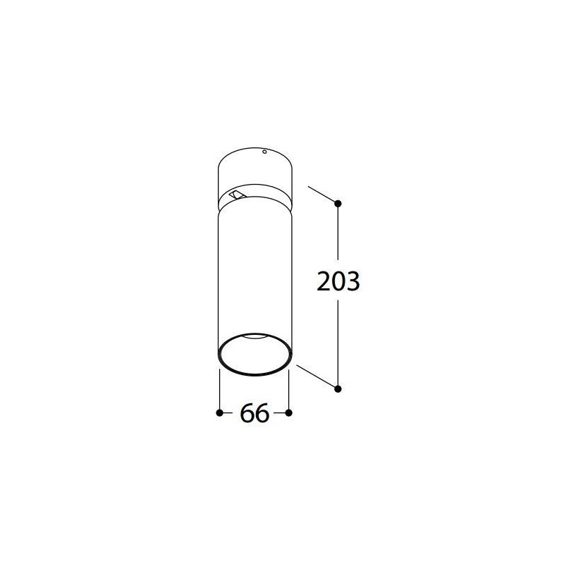 Tal Lighting FUNNEL ELBOW 150 GU10 Deckenlampe