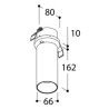 Tal Lighting FUNNEL ELBOW 150 RECESSED TORSION GU10 Deckenlampe