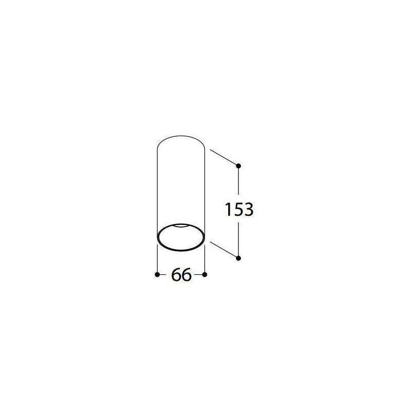 Tal Lighting FUNNEL ON 150 CI MAINS DIMM Deckenlampe