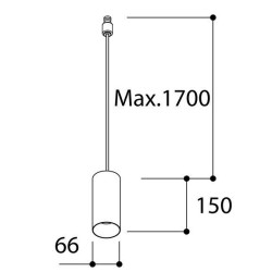 Tal Lighting FUNNEL SUSPENSION 150 M10 GU10 Hängelampe