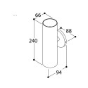 TAL FUNNEL WALL DOUBLE WC wall lamp