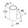 Tal Lighting FUNNEL WALL SINGLE GU10 for wall box Wandlampe