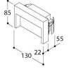 Tal GUIDO LED 2W CI Wandlampe