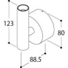 Tal Lighting HABANA SINGLE BEAM BASE CI MAINS DIMM Wandlampe